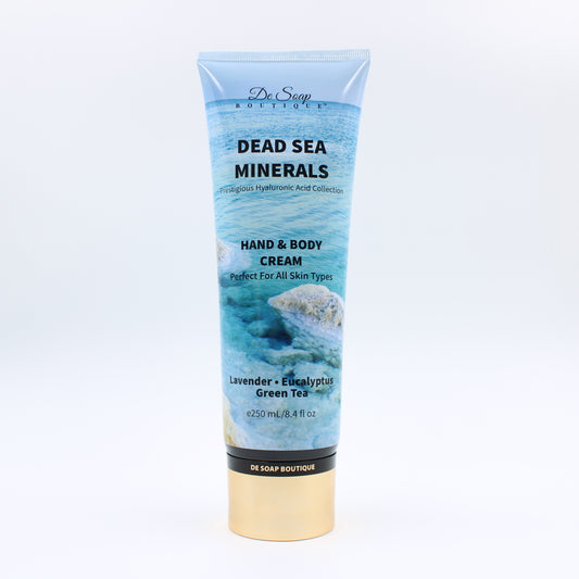 Dead Sea Minerals - Crema hidratante para manos y cuerpo
