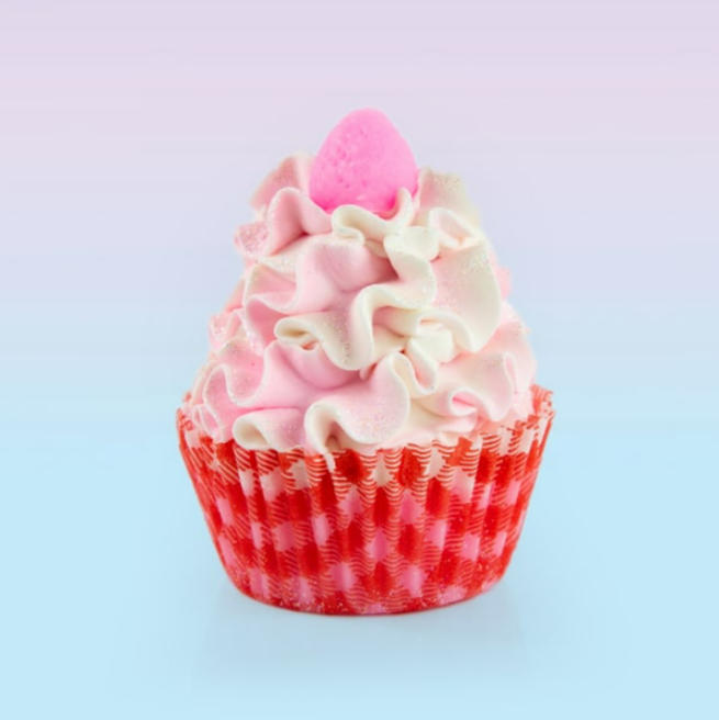 Jabón para Cupcakes de Tarta de Fresa