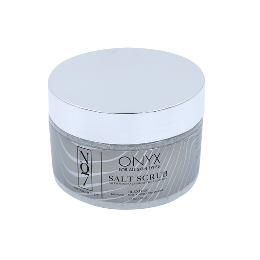 Onyx - Sal exfoliante aroma pachulí, rosa y jazmín marroquí